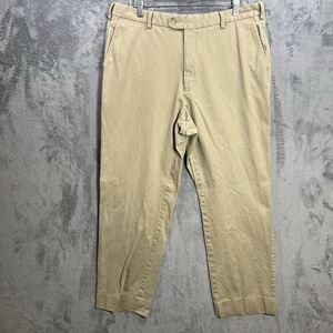 Peter Millar Pants Mens 36x29 Beige‎ Raleigh Washed Twill Chino Pima Cotton